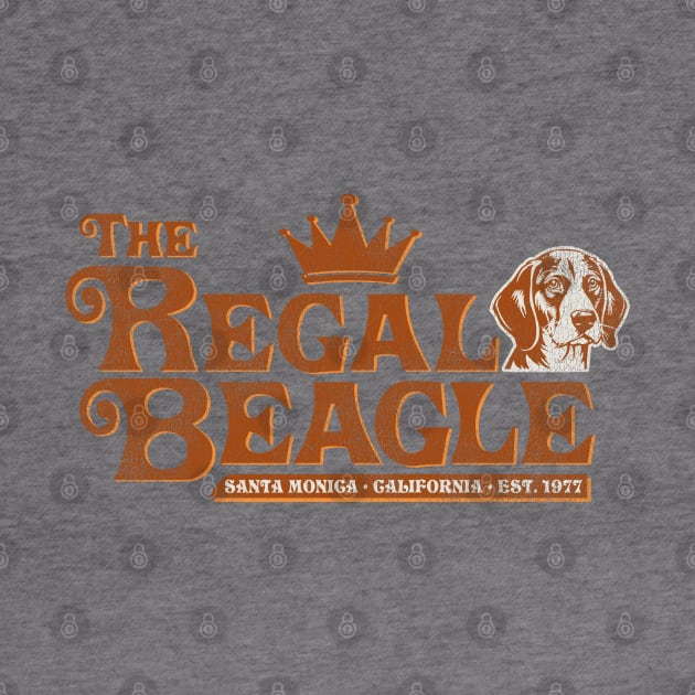 Regal Beagle Lounge 1977 Worn Lts by Alema Art